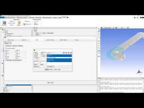 Видео: Оптимизация формы воздушного канала с использованием ANSYS Fluent Adjoint Solver - Часть 1