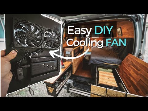 Видео: Как сделать вентилятор для фургона #diy #vanlife #usb