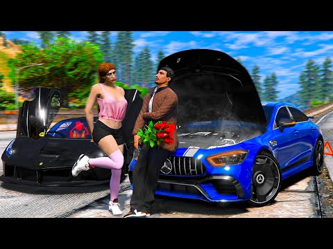 Видео: РЕАЛЬНАЯ ЖИЗНЬ В GTA 5 - ПОЗНАКОМИЛСЯ С БОГАТОЙ ДЕВУШКОЙ! ПОМОГ С ТАЧКОЙ И ПОЗВАЛ НА СВИДАНИЕ 🌊ВОТЕР