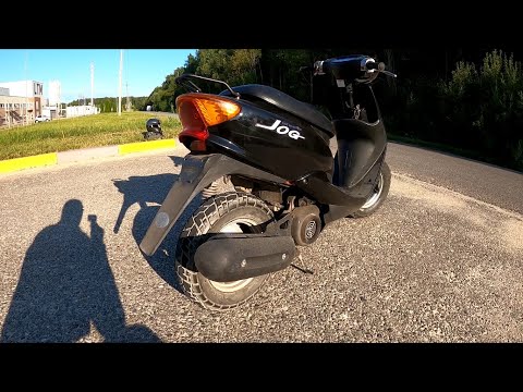 Видео: Это вам не Dio. Yamaha Jog SA16. Первое знакомство.