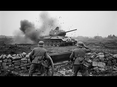 Видео: Инженеры Вермахта изучили броню Т-34 и поняли, что их снаряды её не пробивают.