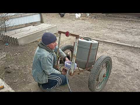 Видео: Оприскувач до мотоблока тепер працюватиме  ще краще