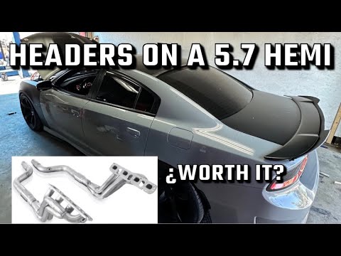 Видео: Насадки на 5.7 Hemi Charger Challenger 300. Стоит ли оно того? Результаты динамометрического стен...