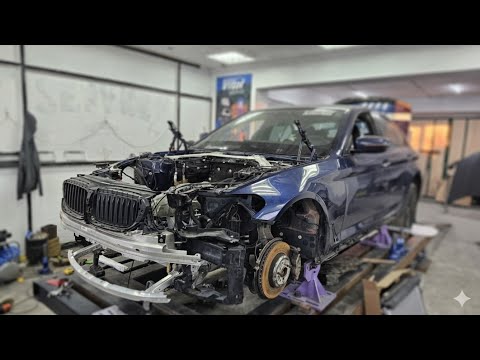 Видео:  BMW 5 Series 540.  Вклейка лонжерона. 