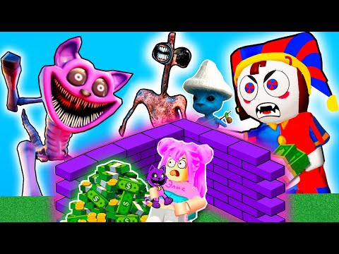 Видео: СТРОЮ ДОМ - ЧТОБЫ ВЫЖИТЬ ОТ КЭТНЭПА В ROBLOX