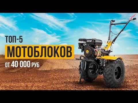 Видео: ТОП-5 Мотоблоков от 40 000 рублей. Какой мотоблок купить в 2023 году?