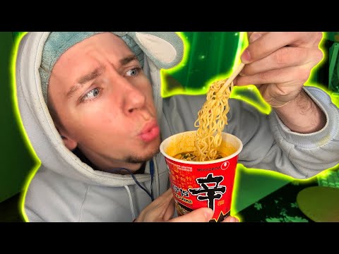 Видео: АСМР МУКБАНГ 🤤 ОСТРАЯ КОРЕЙСКАЯ ЛАПША 🍜💛