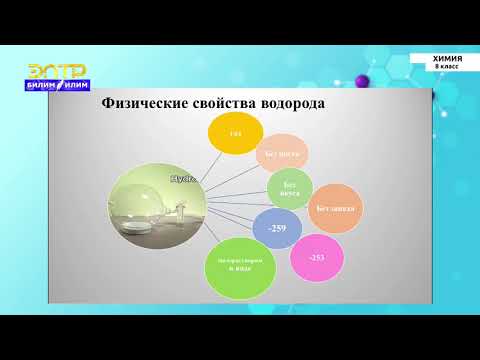 Видео: 8-класс | Химия | Водород, его общая характеристика, получение и применение