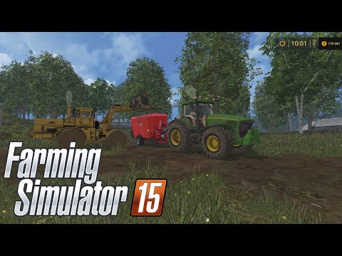 Видео: Farming simulator 15-один российский край-29-посевная, животноводство, культивация