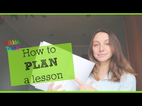 Видео: Planning a lesson | Структура урока и фишки для планирования
