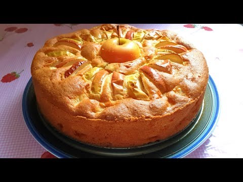 Видео: Воскресный Яблочный пирог. Вкусный. Сочный.