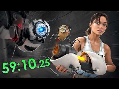 Видео: Я Поставил Первый Рекорд в Спидране Portal 2