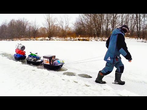 Видео: УШЁЛ ЖИТЬ НА ЛЁД! Не рыбалка, А ПРОМЫСЕЛ! Надубасил щук и окуней — столько просто не увезти!