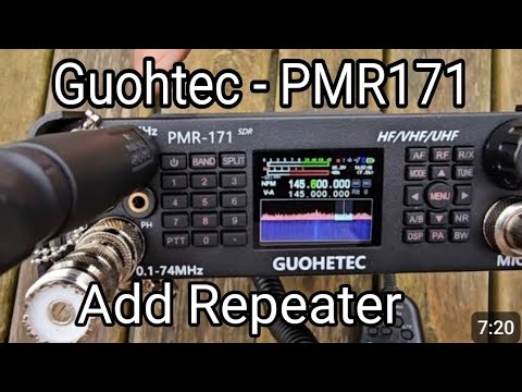 Видео: Guohetec PMR171 — садовый рюкзак с повторителем