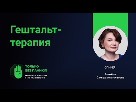Видео: Гештальт-терапия // «Только без паники!»