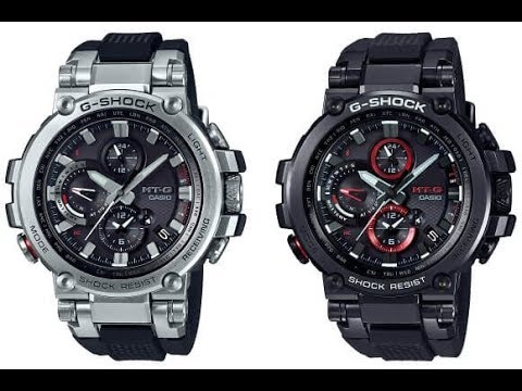 Видео: G-Shock MTG-B1000 Bluetooth / Новинка 2018 года