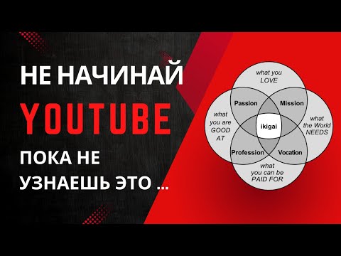 Видео: Как и с чего начать YouTube в 2025 - Выбор темы и ниши для Ютуб канала по методу Ikigay Икигай