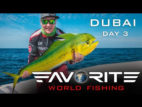 Видео: Все мечтают о таком ТРОФЕЕ! Ловля тунца и махи-махи в Дубае. День 3. Favorite World Fishing.