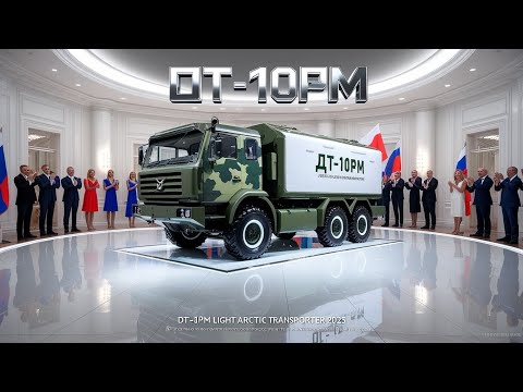 Видео: DT-10PM Light Arctic Transporter 2025 – Русский Арктический Вездеход в Деталях | TechRussia