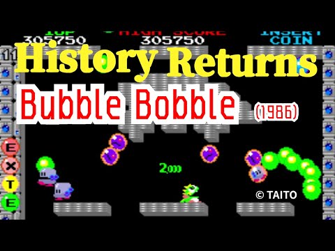 Видео: Bubble Bobble (1986) – Однокредитный вызов спустя 39 лет [без тестовой игры]