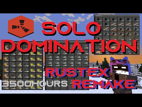 Видео: СОЛО ДОМИНАЦИЯ | РОЗЫГРЫШ ПРОХОДКИ на RUSTEX REMAKE | #rustexremake