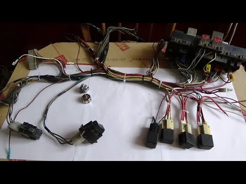 Видео: Підключення додаткових реле фар, сигнала і гальм VW T3