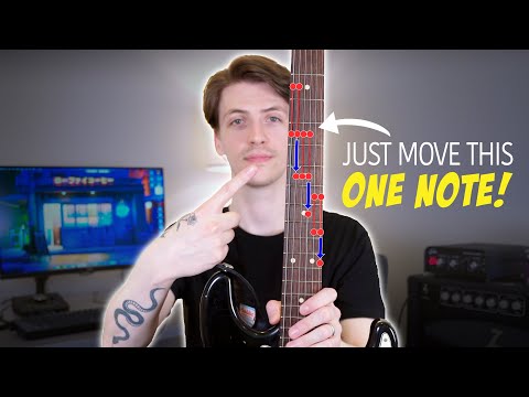 Видео: Мгновенно соедините все ваши пентатонические формы вот так (работает в любой тональности)