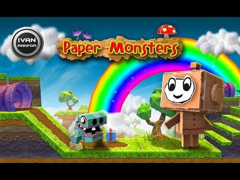 Видео: Paper Monsters - Неполное прохождение часть 2