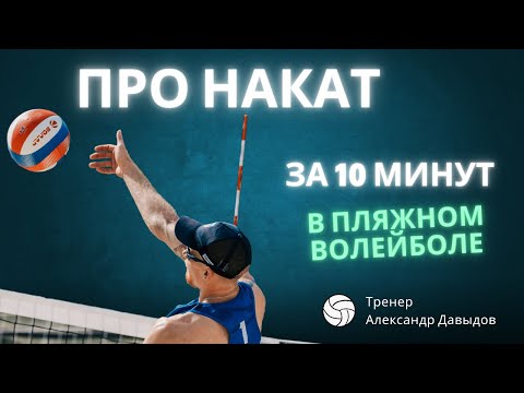 Видео: Накат в пляжном волейболе