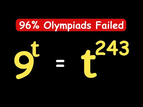 Видео: ОЛИМПИАДЫ В ГЕРМАНИИ || Как решить уравнение для t? || t = ? #математика