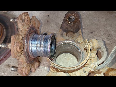 Видео: Замена ступицы на PAJERO 3