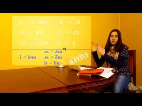 Видео: Урок 27. Латышский для начинающих. Дативс/дательный падеж