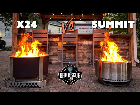Видео: 24-дюймовая бездымная костровая яма для костра | Breeo X24 против Solo Stove Summit 24