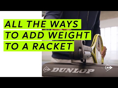 Видео: Как увеличить вес теннисной ракетки — ВЕЗДЕ