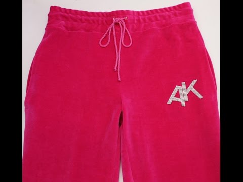 Видео: Обработка пояса на женских трикотажных брюках