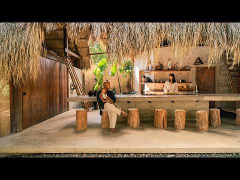 Видео: Эта семья построила дом на отдалённом острове, чтобы жить среди природы и животных | Палаван, Фил...