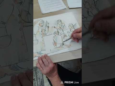 Видео: Рисую онлайн. Рассказ и иллюстрация.