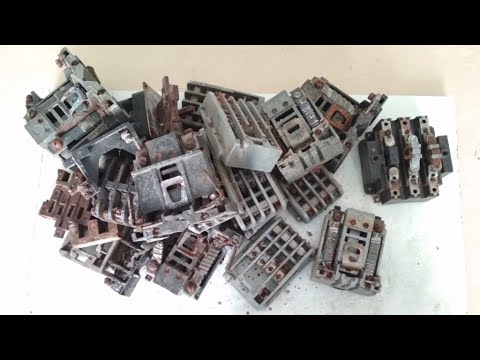 Видео: Добываем серебро из магнитных пускателей