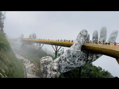 Видео: Вьетнам Дананг #10 Парк развлечений Ba Na Hills