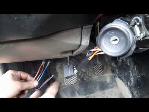 Видео: Запуск газель проводами сломан замок зажигания есть провода газель 2007 года