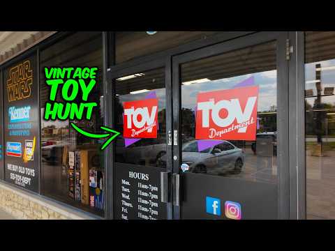 Видео: Охота за винтажными игрушками в отделе игрушек – этот магазин просто огромный (Фэрфилд, Огайо)