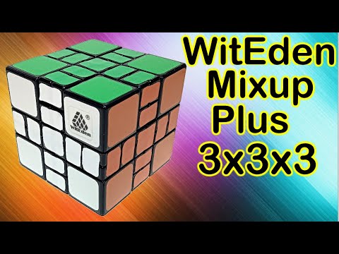 Видео: Как собрать куб WitEden Mixup Plus 3x3x3, How to solve cube 3х3х3