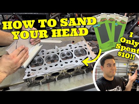 Видео: Можно ли на самом деле отполировать головку блока цилиндров в домашних условиях? (МЫ ПРОВЕРИЛИ ЭТО)