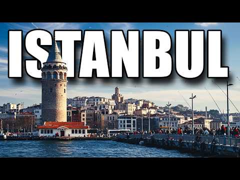 Видео: ЗАХВАТЫВАЮЩАЯпрогулка по Стамбулу в формате4K в Эминеню,экскурсия поГалатскому мостуиГалатской башне