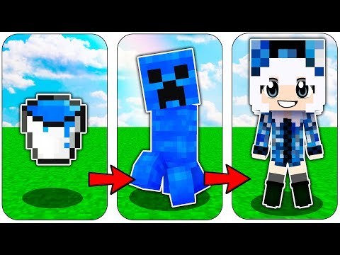 Видео: ВОДЯНОЙ КРИПЕР ДЕВУШКА И ЕЁ ЖИЗНЕННЫЙ ЦИКЛ МАЙНКРАФТ! как менялась эволюция крипер троллинг ловушка
