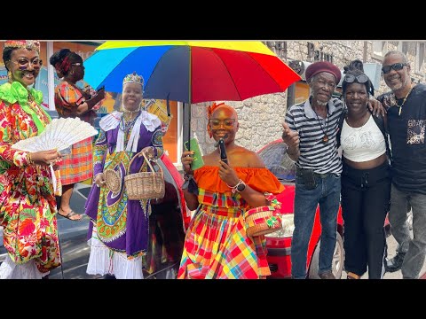 Видео: Парад креольских платьев // День креолов в Доминике с полуночными танцами