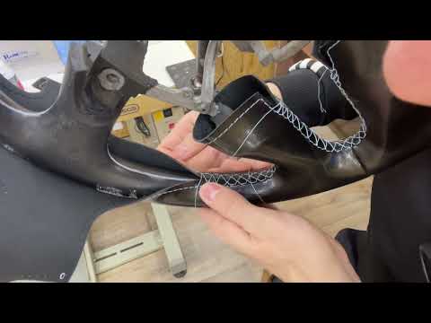 Видео: Перетяжка руля Nissan Teana, часть 3