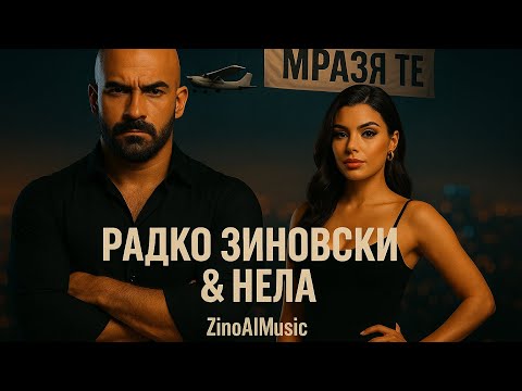 Видео: Радко Зиновски & Нела - Мразя те (Official Music Video 2025)