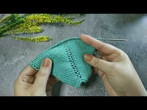 Видео: Ажурная регланная линия.