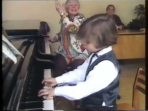 Видео: Лукас Генюшас. Лукас на уроке специальности. Май 1996 года.